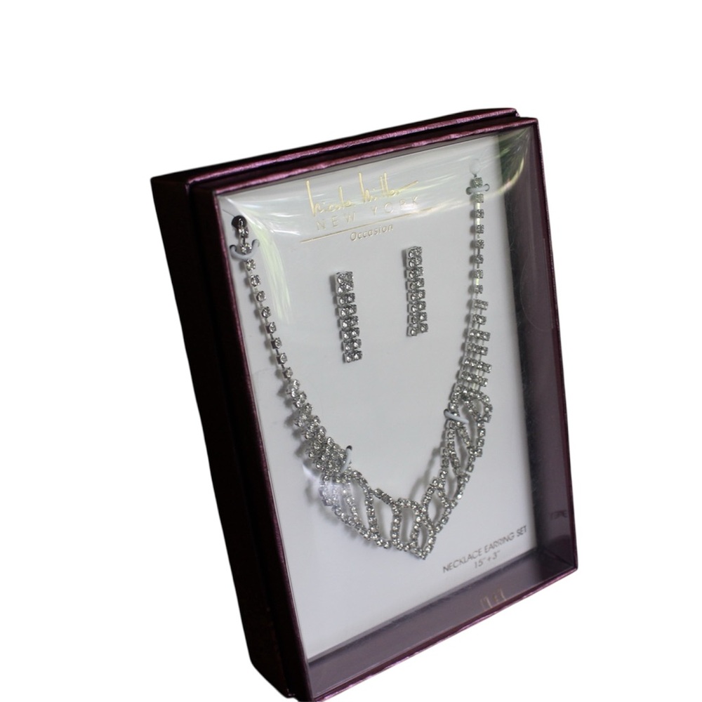 Nicole Miller Necklace Earring Set — Brand new in unopened box